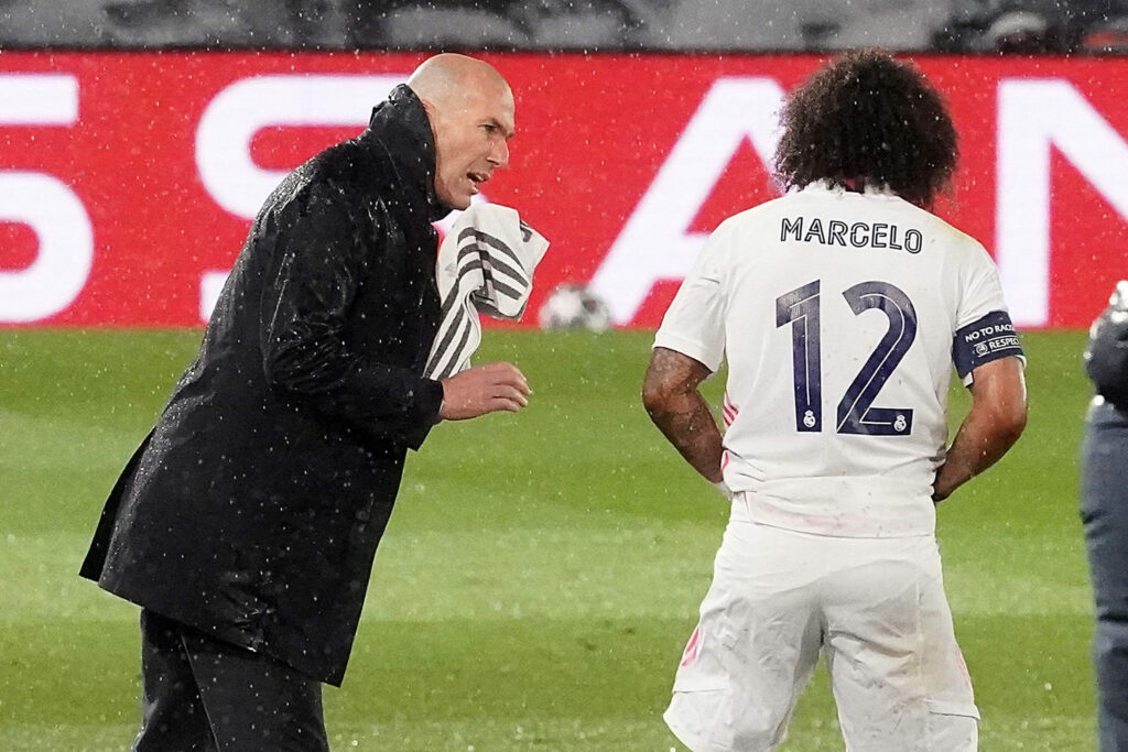 zidane marcelo real madrid