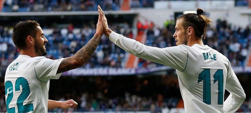 #LigaSantander | Bale lidera a un Madrid goleador (6-0)