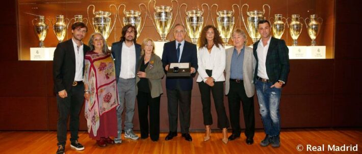 Homenaje del Real Madrid a Ángel Nieto