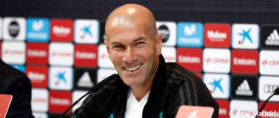 Zidane: «Tenemos que jugar los 90 minutos del derbi a tope»