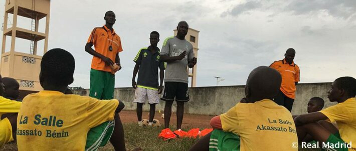 La Fundación Real Madrid inaugura tres escuelas sociodeportivas en Benín