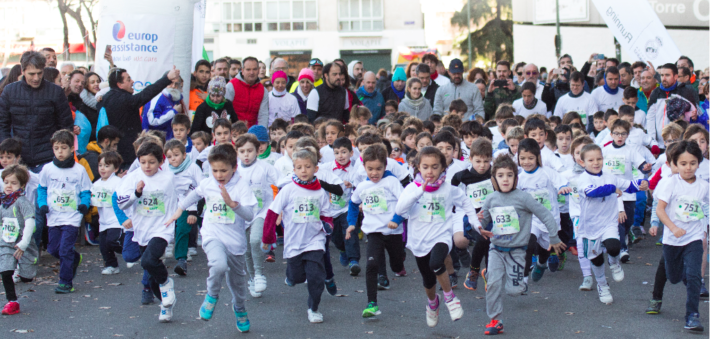Éxito de participación en la II Carrera Solidaria de la Fundación Real Madrid