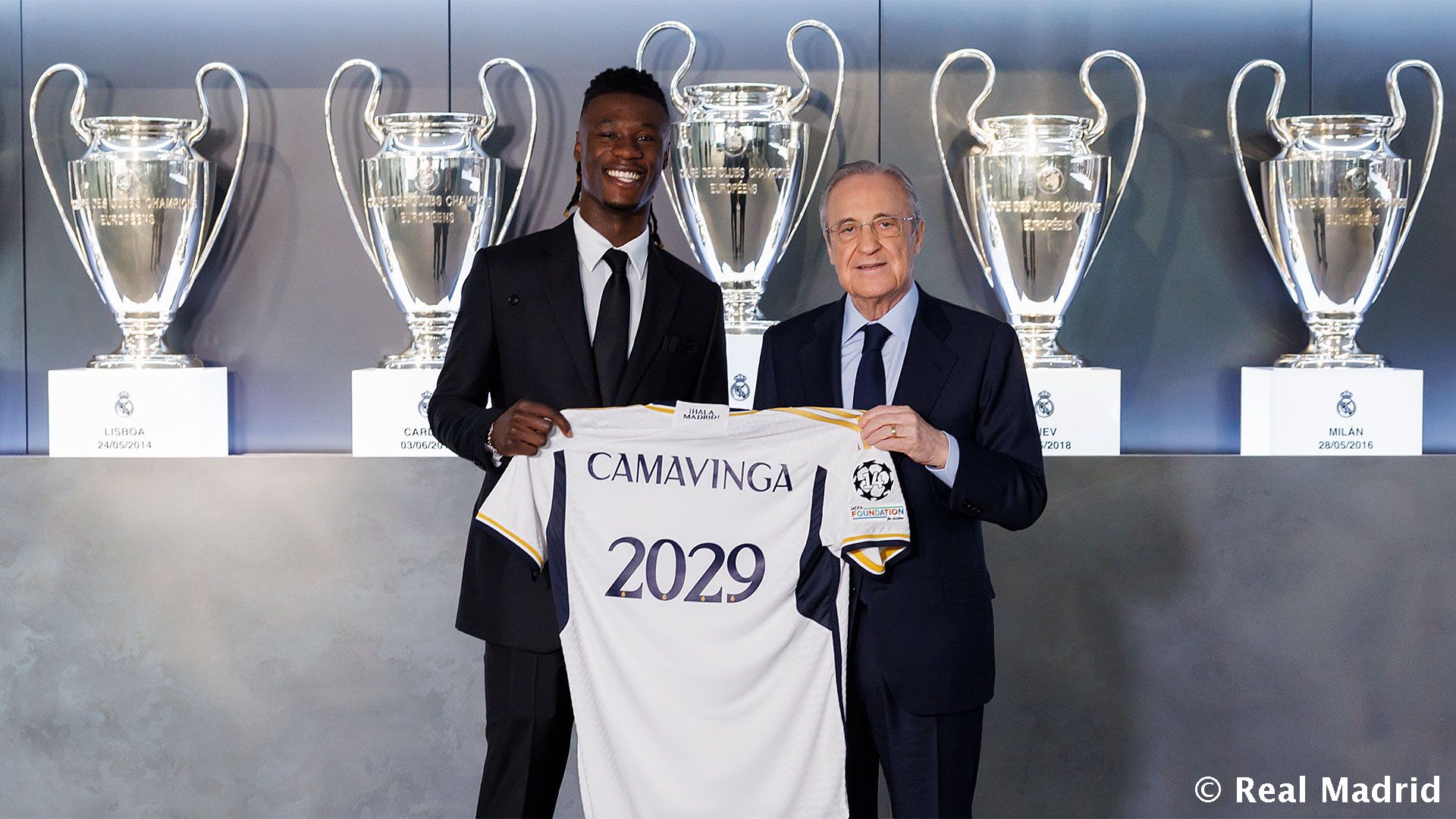 Oficial | Camavinga renueva con el Real Madrid hasta 2029