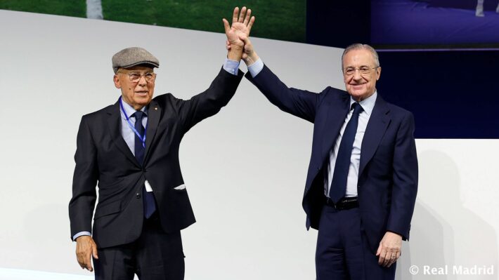 Amancio Amaro es nombrado presidente honorífico del Real Madrid