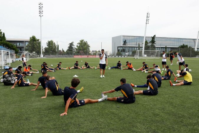 Pretemporada 23/24 | Arbeloa prepara un renovado Juvenil A