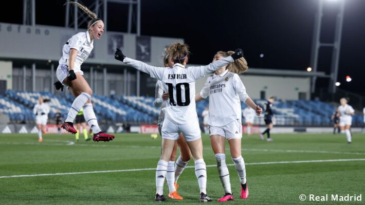 Crónica RM Femenino: El Real Madrid firma un partido redondo y golea a la Real Sociedad