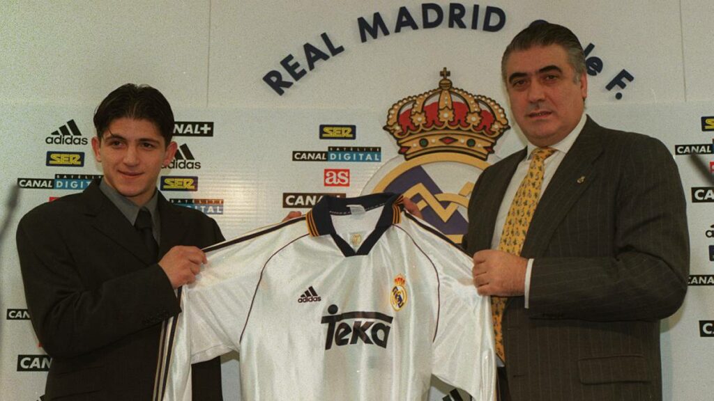 Ognjenovic Real Madrid Lorenzo Sanz presentacion
