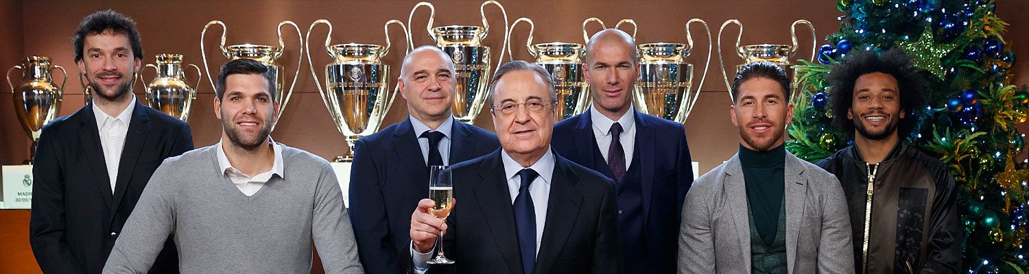 Florentino Pérez: “2017 ha sido el mejor año en títulos de nuestra historia»