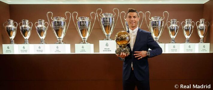 Cristiano Ronaldo, Balón de Oro 2016 Mañana se entrega el Balón de Oro 2017