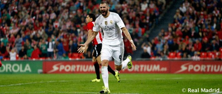 Benzema, sinónimo de gol en San Mamés