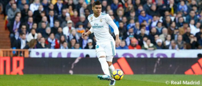 Casemiro, el jugador con más minutos del Real Madrid