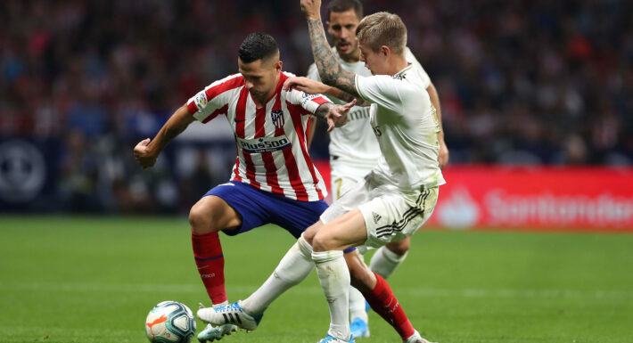 Minuto 93 del Atlético de Madrid – Real Madrid (Liga Santander 2019-2020, J7)