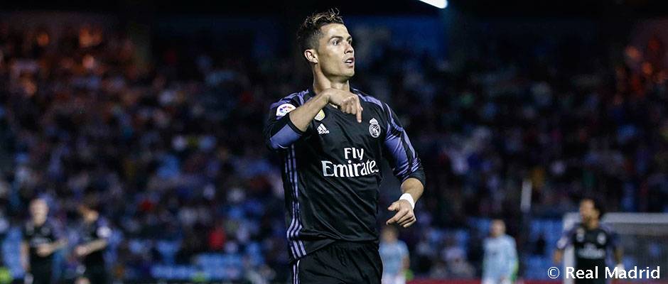 Celta – Real Madrid Cristiano Ronaldo promedia más de un tanto por partido en Balaídos