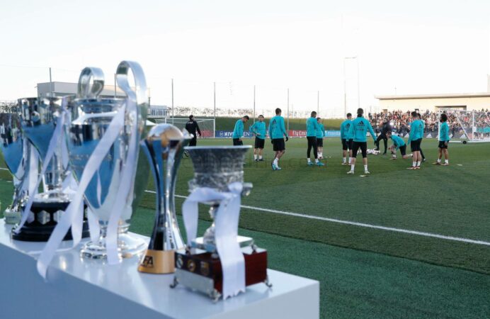 El Real Madrid regresó a los entrenamientos con una sesión especial