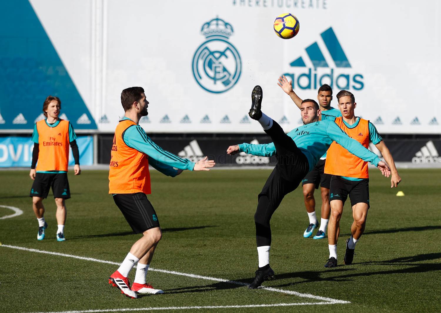 Segunda sesión de la semana en la Ciudad Real Madrid