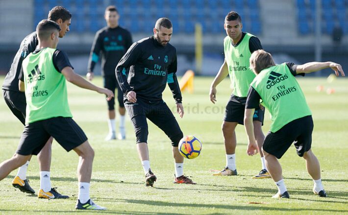 El Real Madrid comenzó a preparar el partido ante el Girona