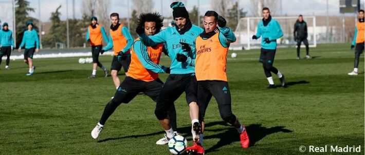 El equipo sigue preparando el partido ante la Real Sociedad