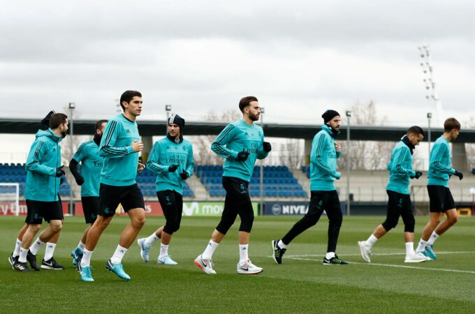 El equipo comenzó a preparar el partido ante el Celta