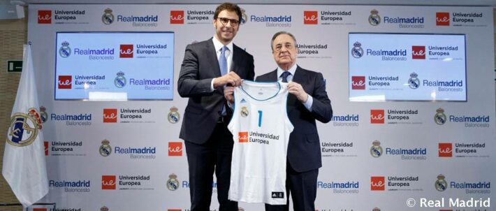 La Universidad Europea patrocinará al Real Madrid de baloncesto
