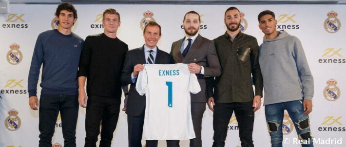 El Real Madrid y Exness presentan su acuerdo de colaboración