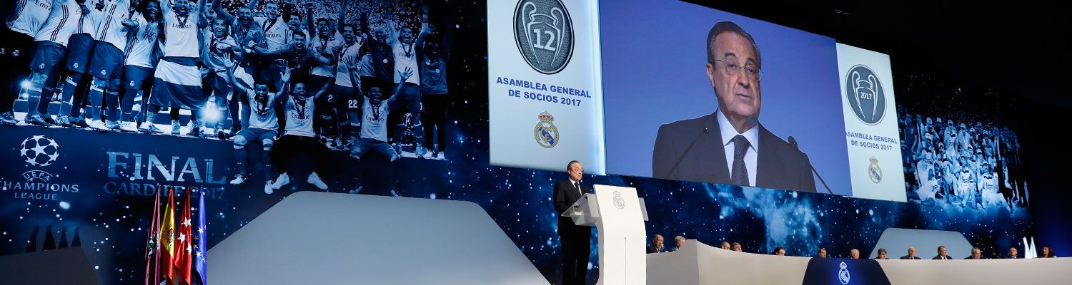 Florentino Pérez: “Hemos vivido la mejor temporada en títulos de nuestros 115 años”