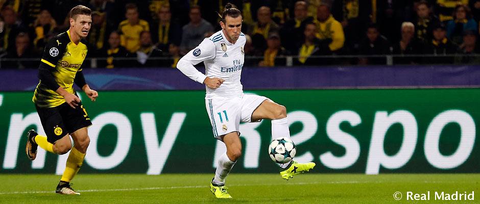 El gol de Bale en Dortmund, el mejor de la segunda jornada de la Champions
