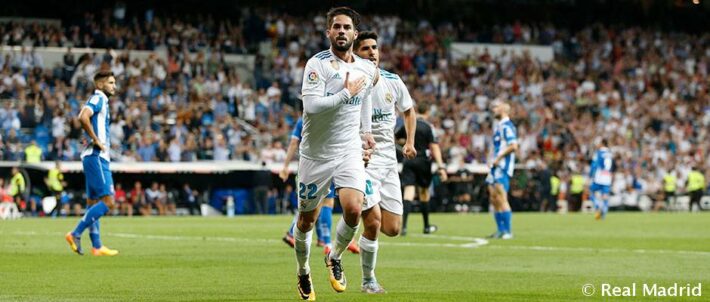 El año goleador de Isco