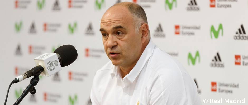 Laso: “Hay que poner la máxima energía contra el Gipuzkoa Basket”
