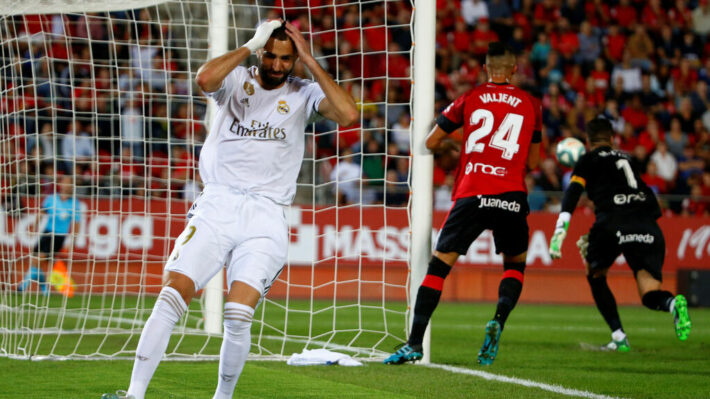 Minuto 93 del Mallorca – Real Madrid (LaLigaSantander 2019-2020 Jornada 9)