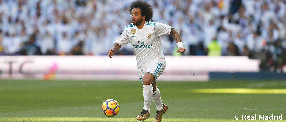 Marcelo: «La Liga está difícil pero el Real Madrid no se rinde nunca»