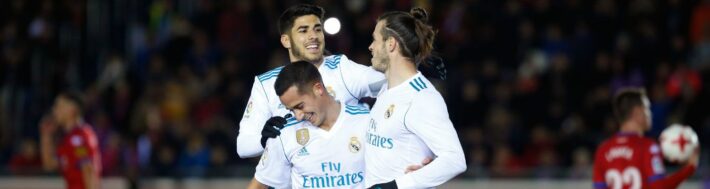 0-3: El Real Madrid encarrila la eliminatoria de octavos de Copa