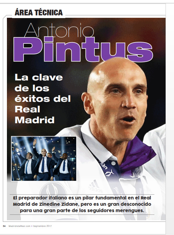 Antonio Pintus: La clave de los éxitos del Real Madrid