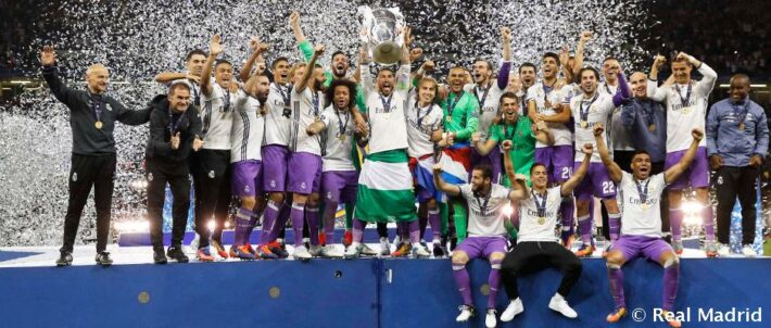 El Real Madrid cierra 2017 liderando el ranking UEFA