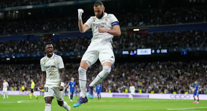 Crónica Real | Un Madrid de Champions pone pie y medio en semifinales (2-0)