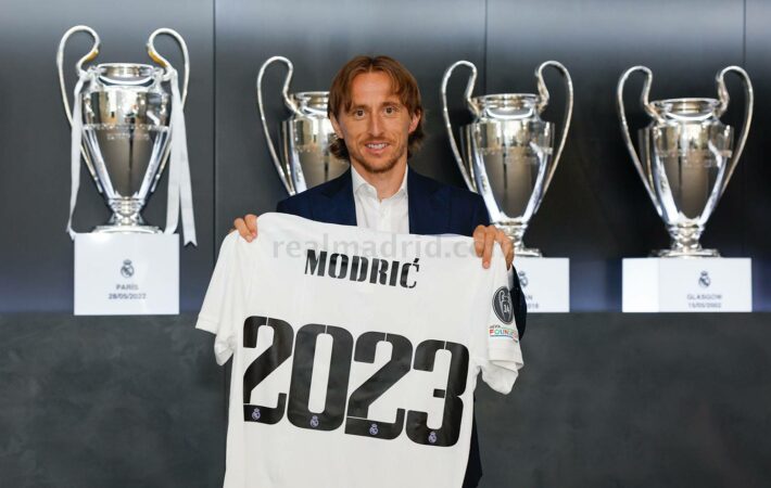Luka Modric extiende su leyenda hasta 2023