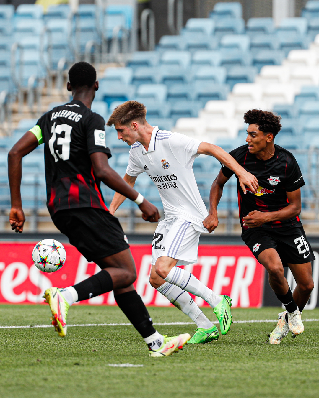 Youth League / El Real Madrid se deja dos puntos ante el Leipzig (1-1)