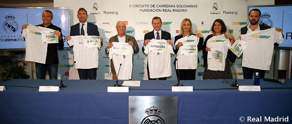 Fundación Real Madrid El II Circuito de Carreras Solidarias de la Fundación arranca el 24 de septiembre