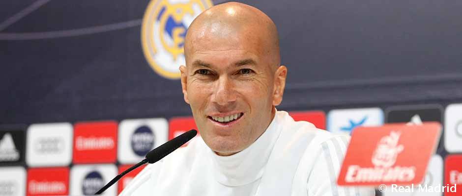 Zidane: “La Liga es nuestro día a día y estamos centrados en el Betis”