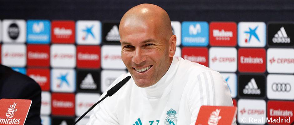 Zidane: “El Celta lo está haciendo bien y sabemos que será un partido difícil”