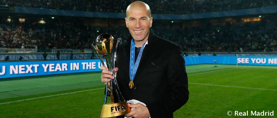 Zidane: 8 títulos en menos de 2 años