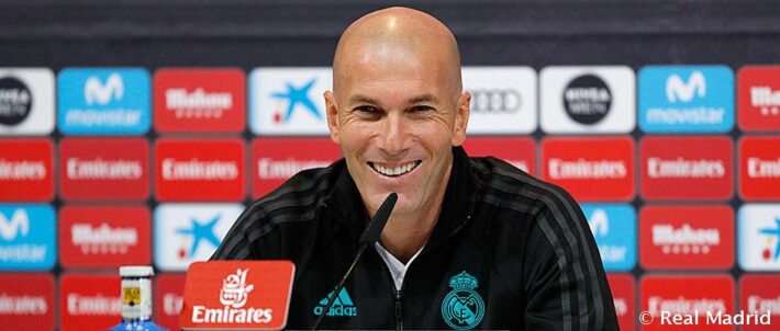 Zidane: “Vamos a pelear hasta el final y hay que jugar con intensidad”