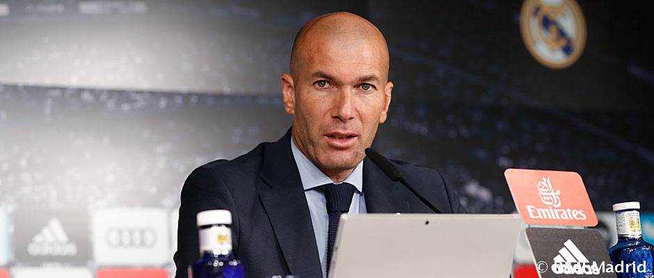 Zidane: “La segunda parte fue difícil pero estamos contentos con el resultado»