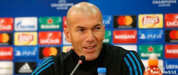 Zinedine  Zidane: “Tendremos que estar concentrados porque no será un partido fácil”
