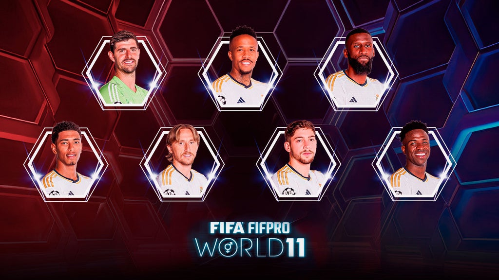 Siete futbolistas del Real Madrid, nominados al once ideal de la FIFA FIFPRO.
