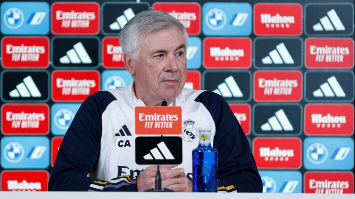 Ancelotti: «El Almería va a pelear el partido y tenemos que estar listos»