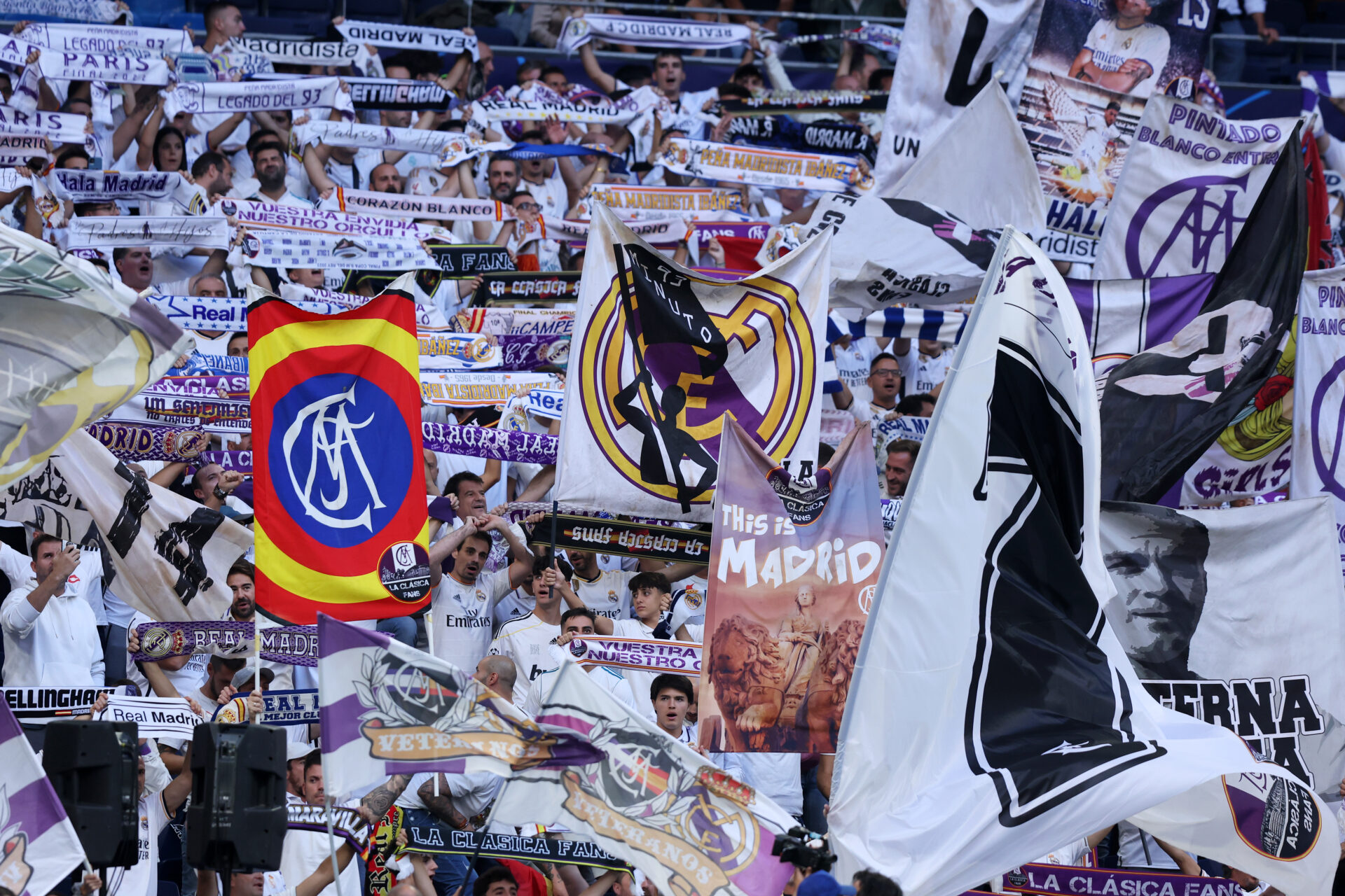 El Real Madrid expulsa de la Grada Fans a los implicados en el altercado del derbi
