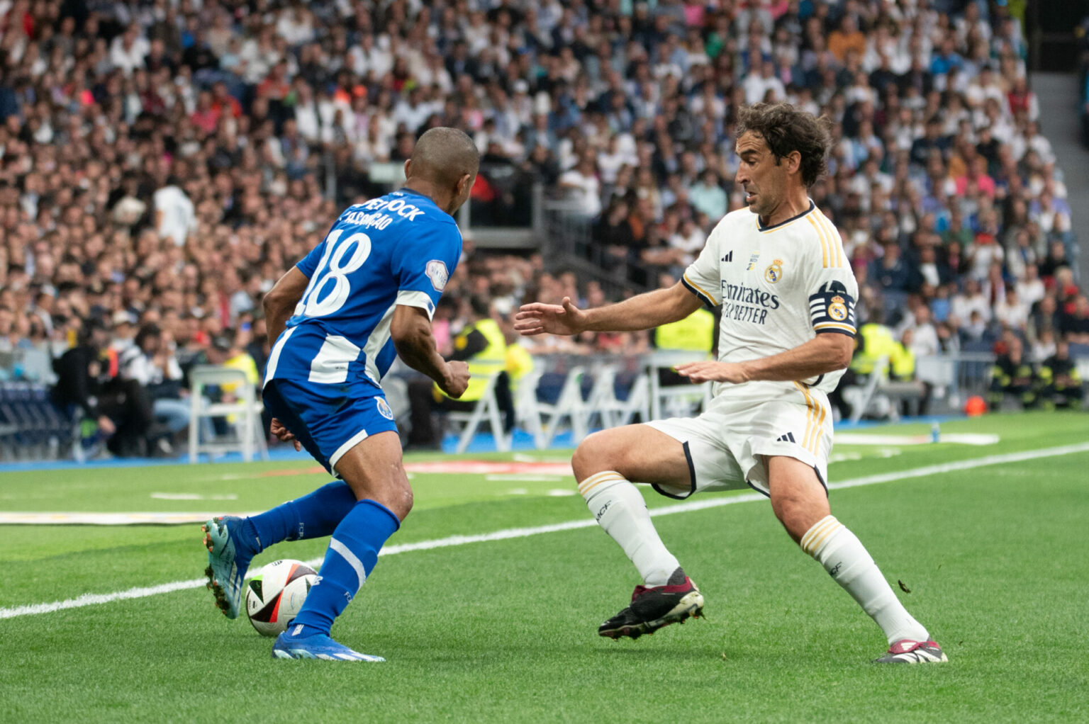 Las leyendas se ganaron el corazón del Bernabéu - madridistaReal
