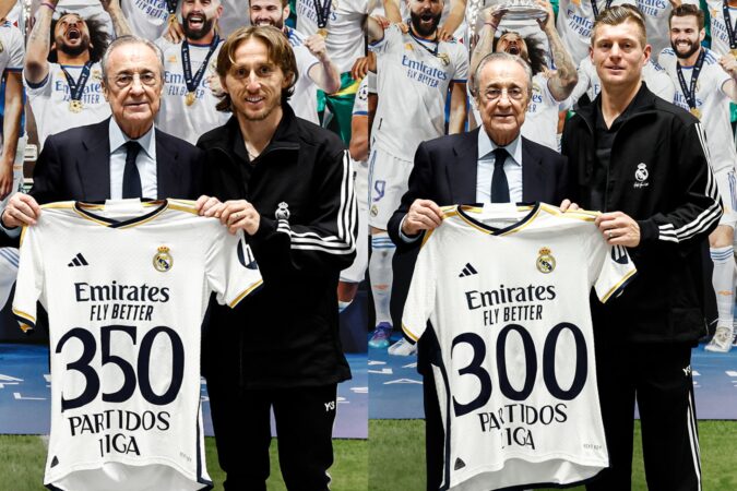 Modric y Kroos, de aniversario en Liga con el Real Madrid