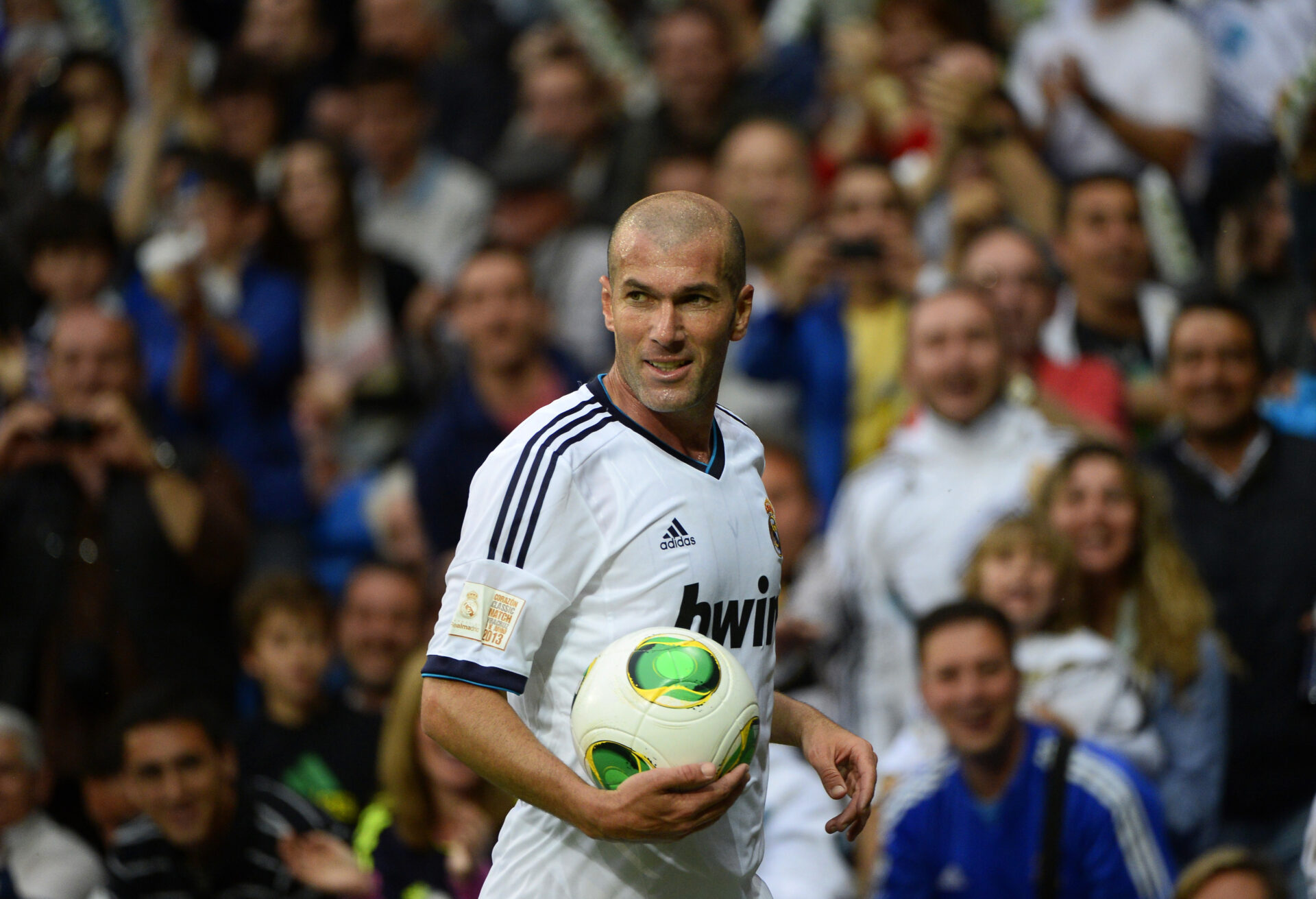 Zidane volverá a deleitar al Santiago Bernabéu.