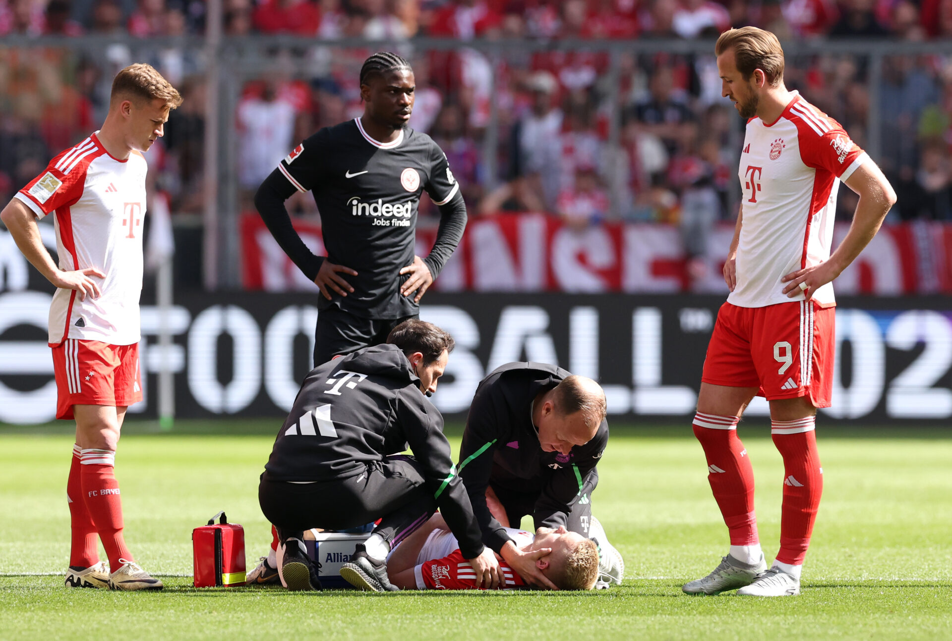 El Bayern Múnich, mermado por las molestias físicas.